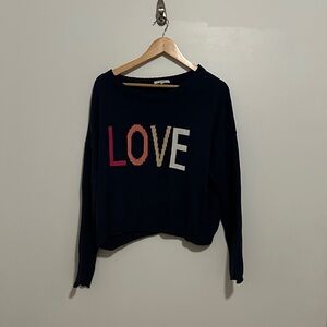 Z Supply Navy Knit Sweater